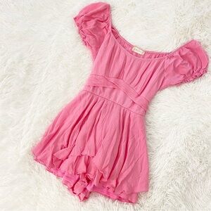 Altar'd State Pink Romper Dress